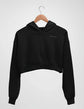 Midnight Muse Premium Crop Hoodie