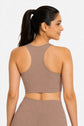 Rustic Blush Stretch Sports Bra