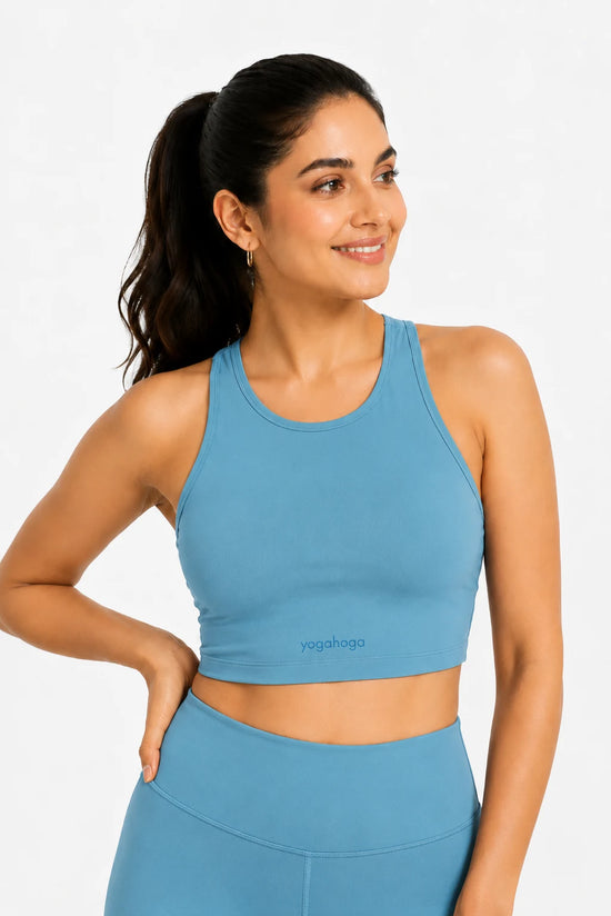 Ocean Breeze Stretch Sports Bra