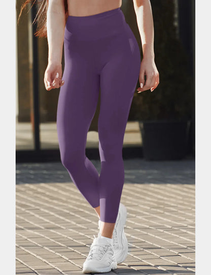 Plum Bliss Stretch Leggings