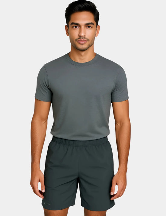 Midnight Ash Micro Knit Shorts