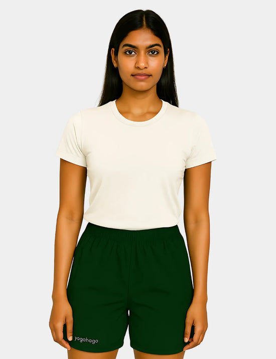 Forest Mist Micro Knit Shorts