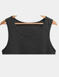 Noir Essence Premium Crop Tank Top