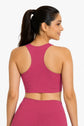 Raspberry Rose Stretch Sports Bra