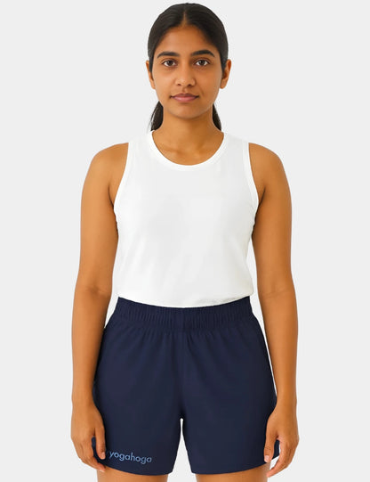 Midnight Tide Micro Knit Shorts