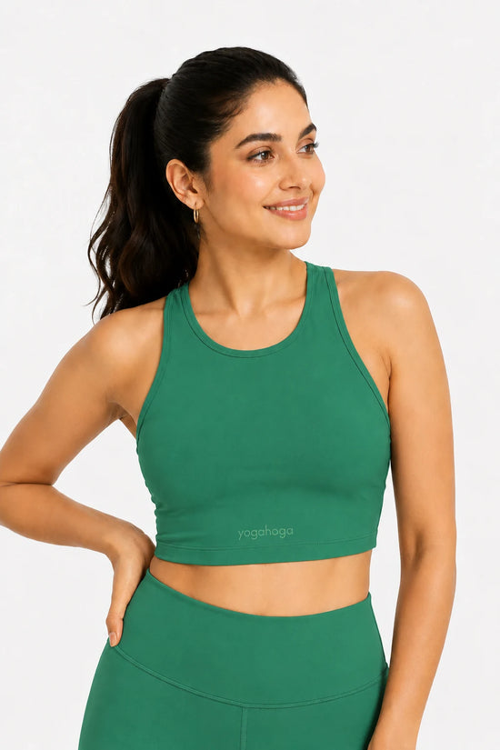 Emerald Essence Stretch Sports Bra