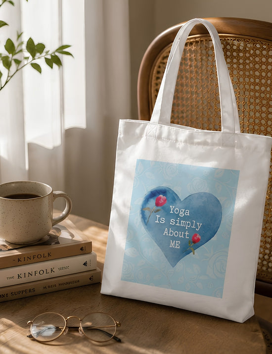 Simply About Me Tote - Blue