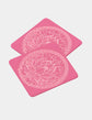 Lotus Medallion Pink Coaster