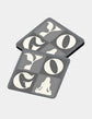 Yoga Way Of Life Grey Coaster
