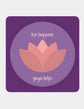 Yoga Always Purple Coaster