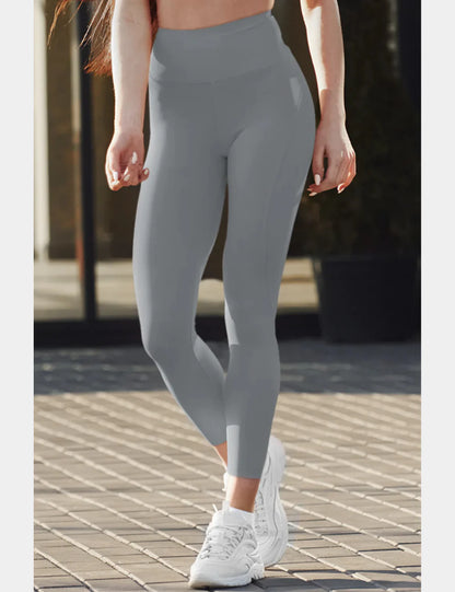 Silver Mist Stretch Leggings